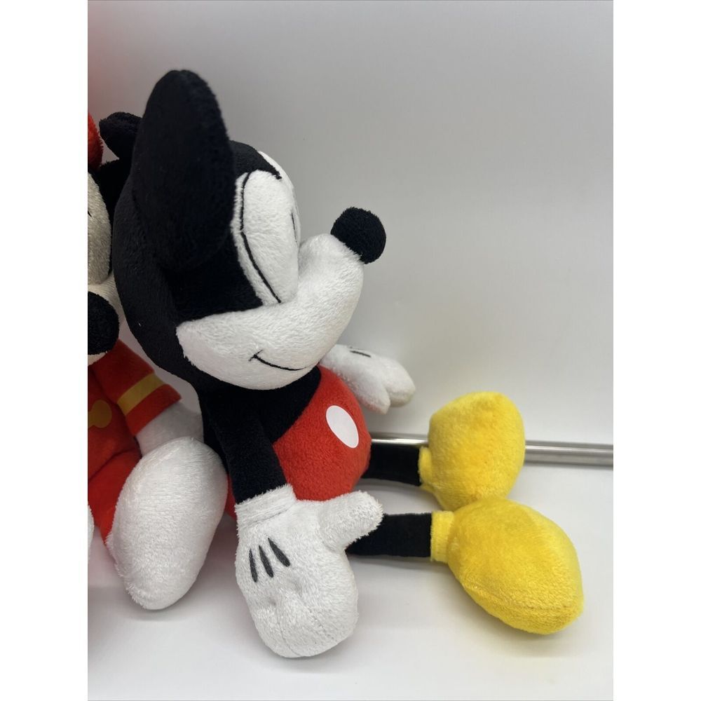 Lot Of 2 Just Play Disney Mickey Mouse‎ 90 Years Of Magic Band Leader & Pie Eyed - Picture 3 of 6
